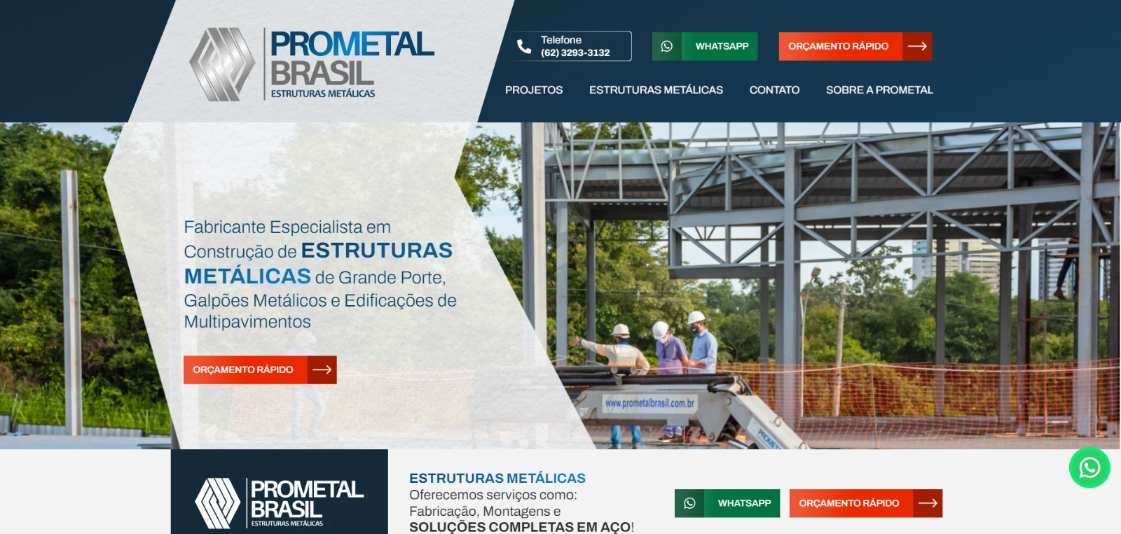 prometal brasil estruturas metálicas